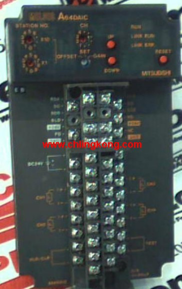 三菱模拟量输出模块A64DAIC