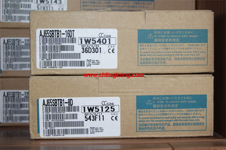 三菱DC输入/晶体管输出模块AJ65SBTB1-16DT