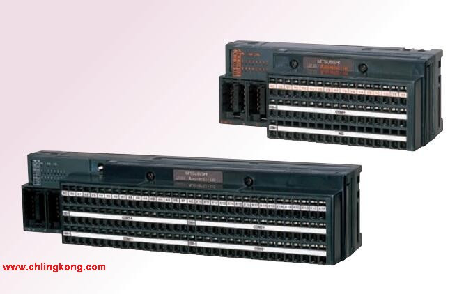 三菱 弹簧夹端子台型晶体管输出模块 AJ65VBTS2-16T