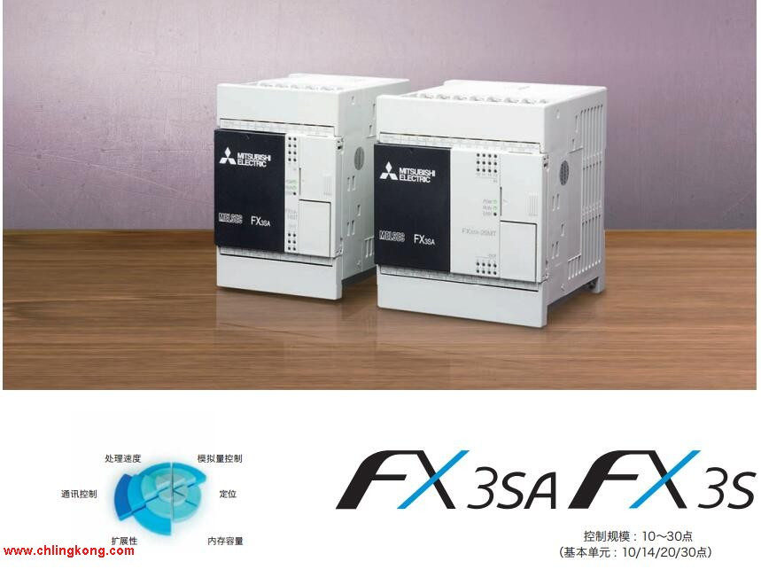 三菱 PLC FX3S-14MT/ESS