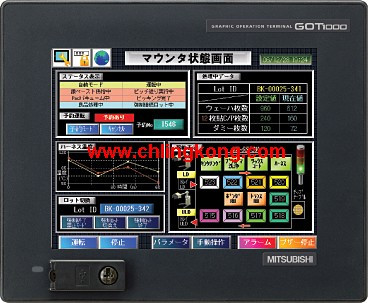 三菱 5.7英寸触摸屏 GT1555-VTBD