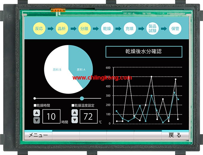 三菱 12.1英寸触摸屏 GT2512F-STND