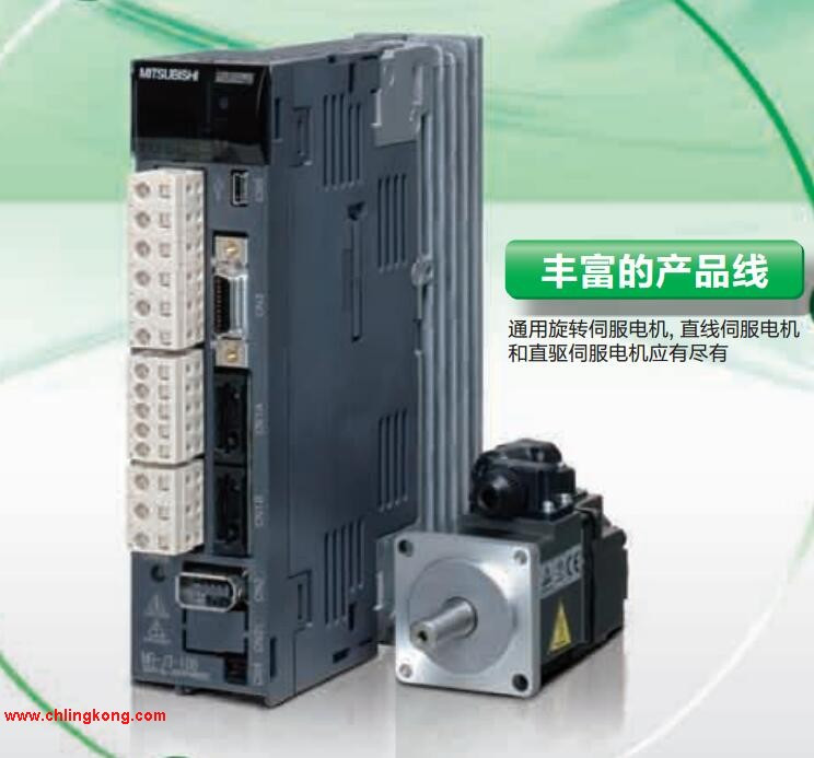 三菱扁平型中功率伺服马达HC-UP502B