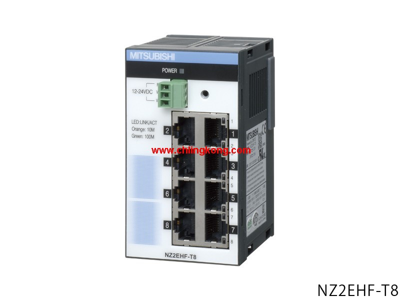 三菱 工业级交换式集线器 NZ2EHF-T8